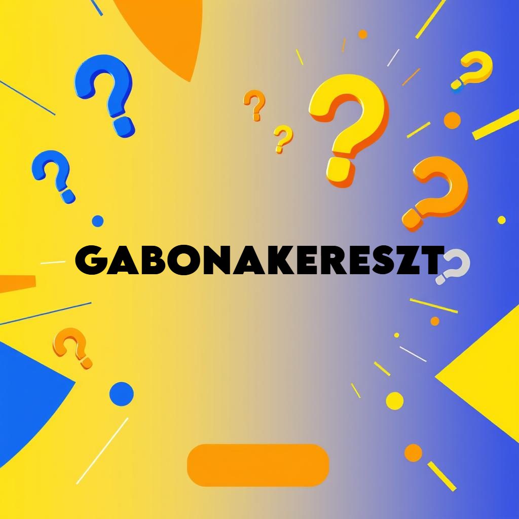 gabonakereszt