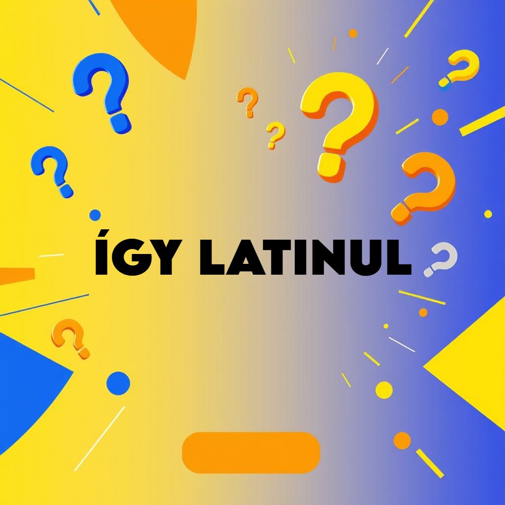 így latinul