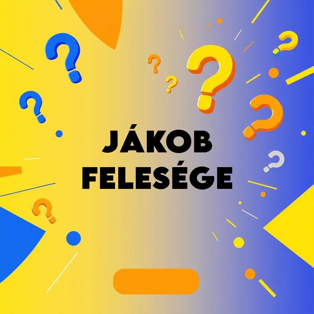 jákob felesége
