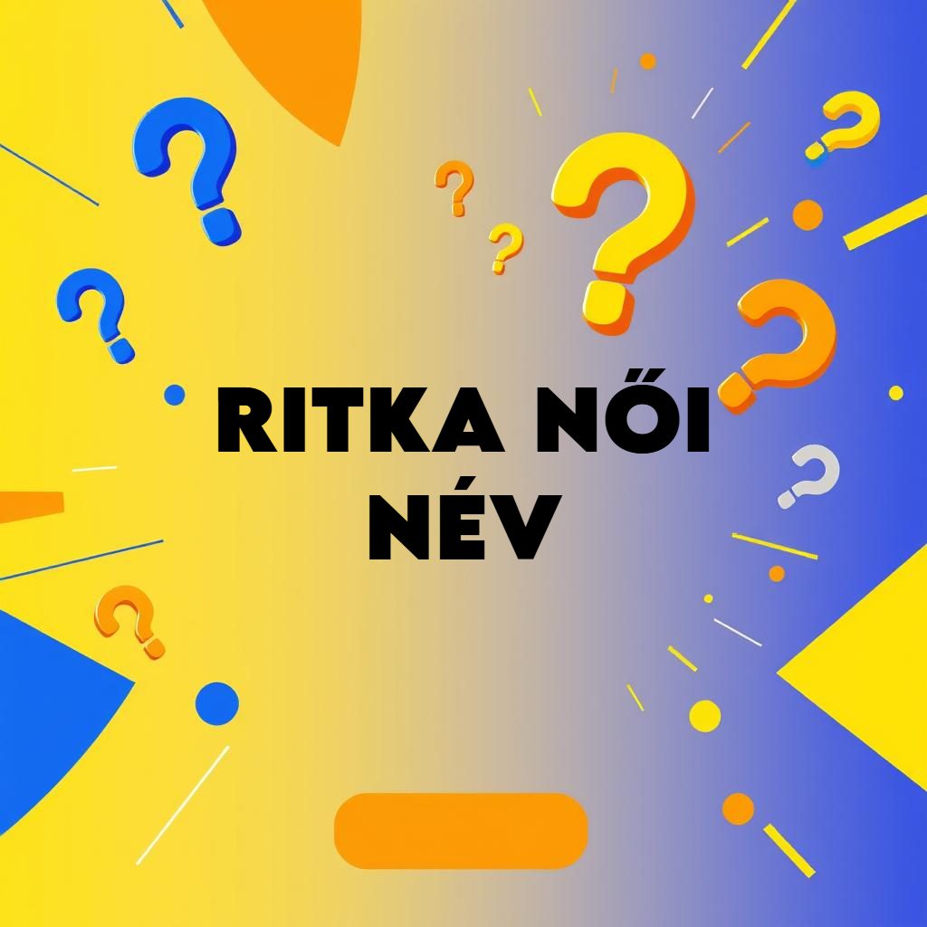 ritka női név