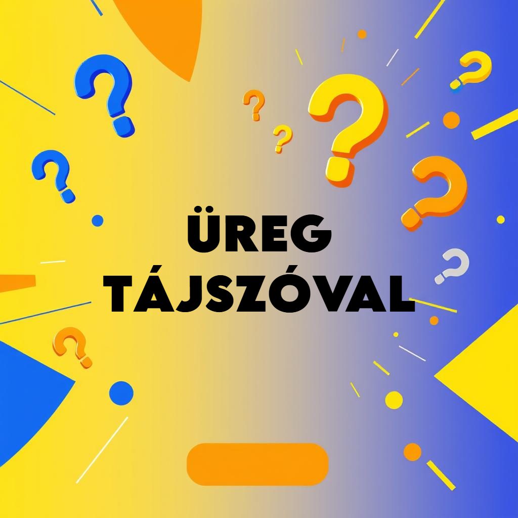 üreg tájszóval